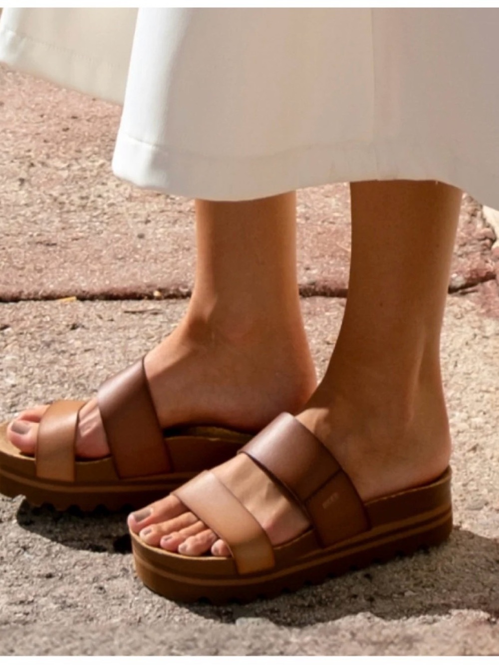 Reef Cushion Vista Hi - Women's Arch Support Sandals -sise 8.5 espresso duo